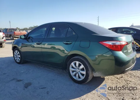 2015 Toyota Corolla L из США, поврежденный, VIN 2T1BURHE2FC348608